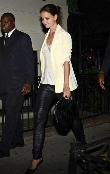 Katie Holmes Out in New York City 11th July 2012