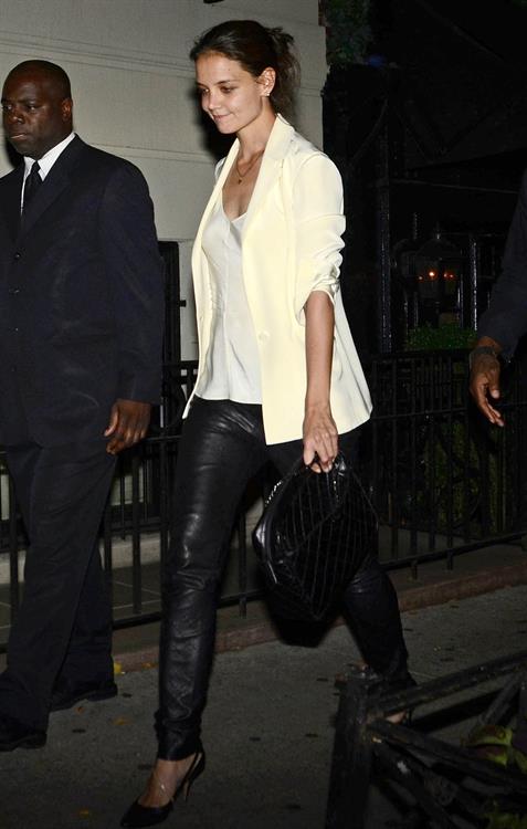 Katie Holmes Out in New York City 11th July 2012