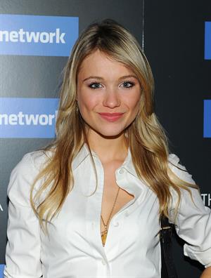 Katrina Bowden the Social Network New York Screening on September 29, 2010 