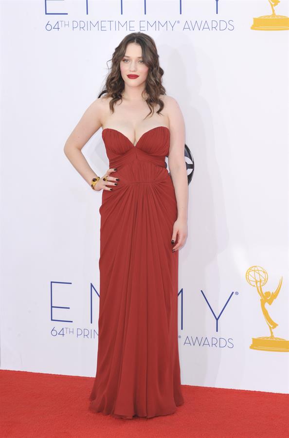 Kat Dennings - 64th Primetime Emmys Nokia Theatre LA Sept 23, 2012