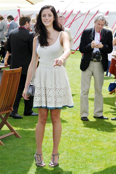Kaya Scodelario - Cartier Queens Cup Polo at Smiths Lawn Windsor on June 17, 2012