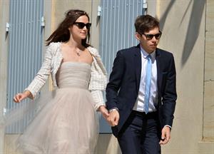 Keira Knightley Wedding ceremony in France - May 4, 2013 