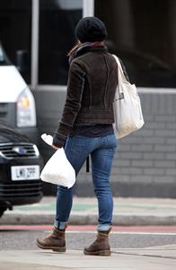 Keira Knightley out and about in London 2/25/13 