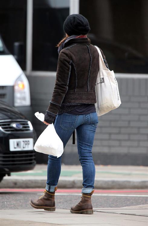 Keira Knightley out and about in London 2/25/13 