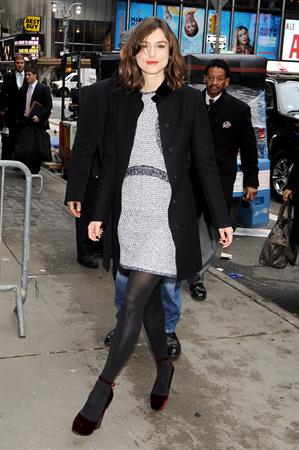 Keira Knightley at Good Morning America in New York City 11/8/12