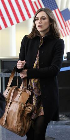 Keira Knightley At LAX Airport - November 10, 2012