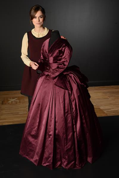 Keira Knightley V&A's Hollywood Costume Ehibition Photocall in London - October 9, 2012 