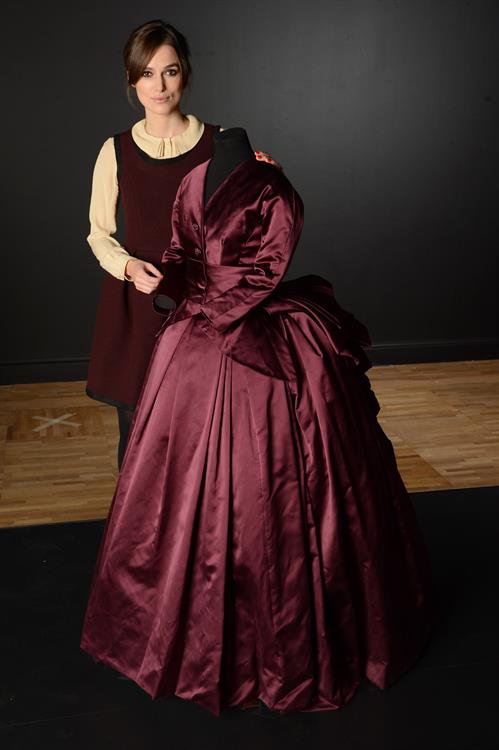 Keira Knightley V&A's Hollywood Costume Ehibition Photocall in London - October 9, 2012 