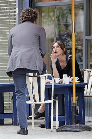 Keira Knightley -  Can A Song Save Your Life  set candids in New York City, July 9, 2012