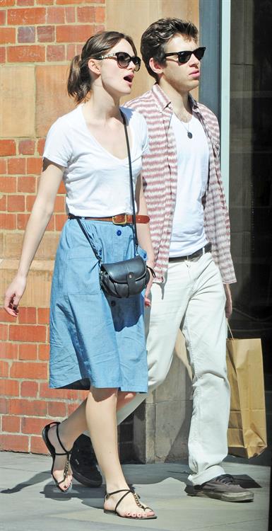 Keira Knightley London Candids May 27th 2012