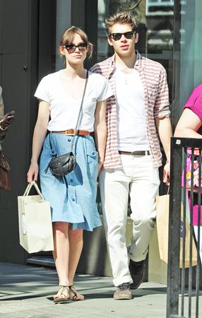 Keira Knightley London Candids May 27th 2012