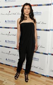 Kelly Hu 2013 From Scotland With Love Charity Fashion Show (April 8, 2013) 