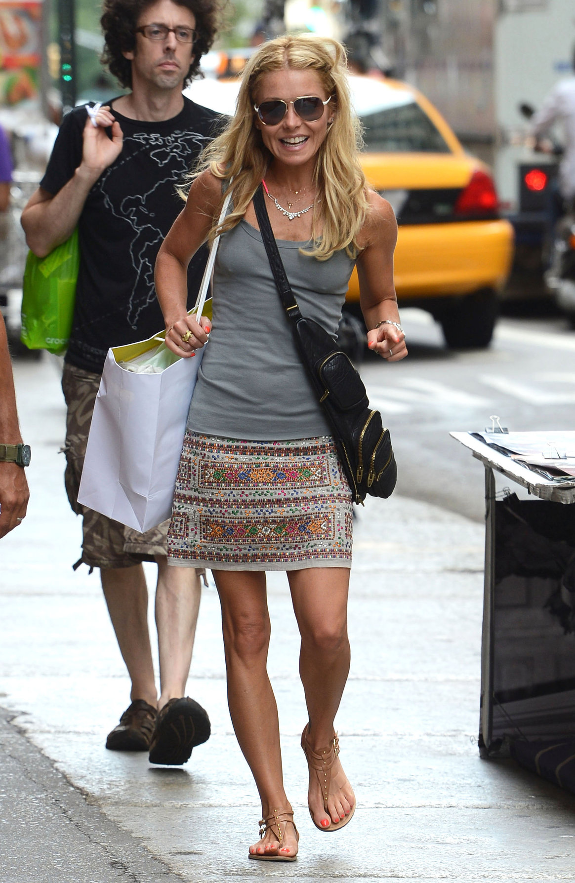 Kelly Ripa - Out in SoHo for some shopping - July 27, 2012