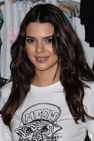 Kendall Jenner PacSun Holiday Collection launch 11/9/13  