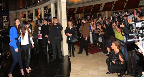 Kendall Jenner hosts 1st fan meet and greet at Kardashian Khaos in Vegas 12/15/12 