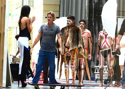 Kendall Jenner photoshoot at Darling Hotel in Sydney 11/1/12
