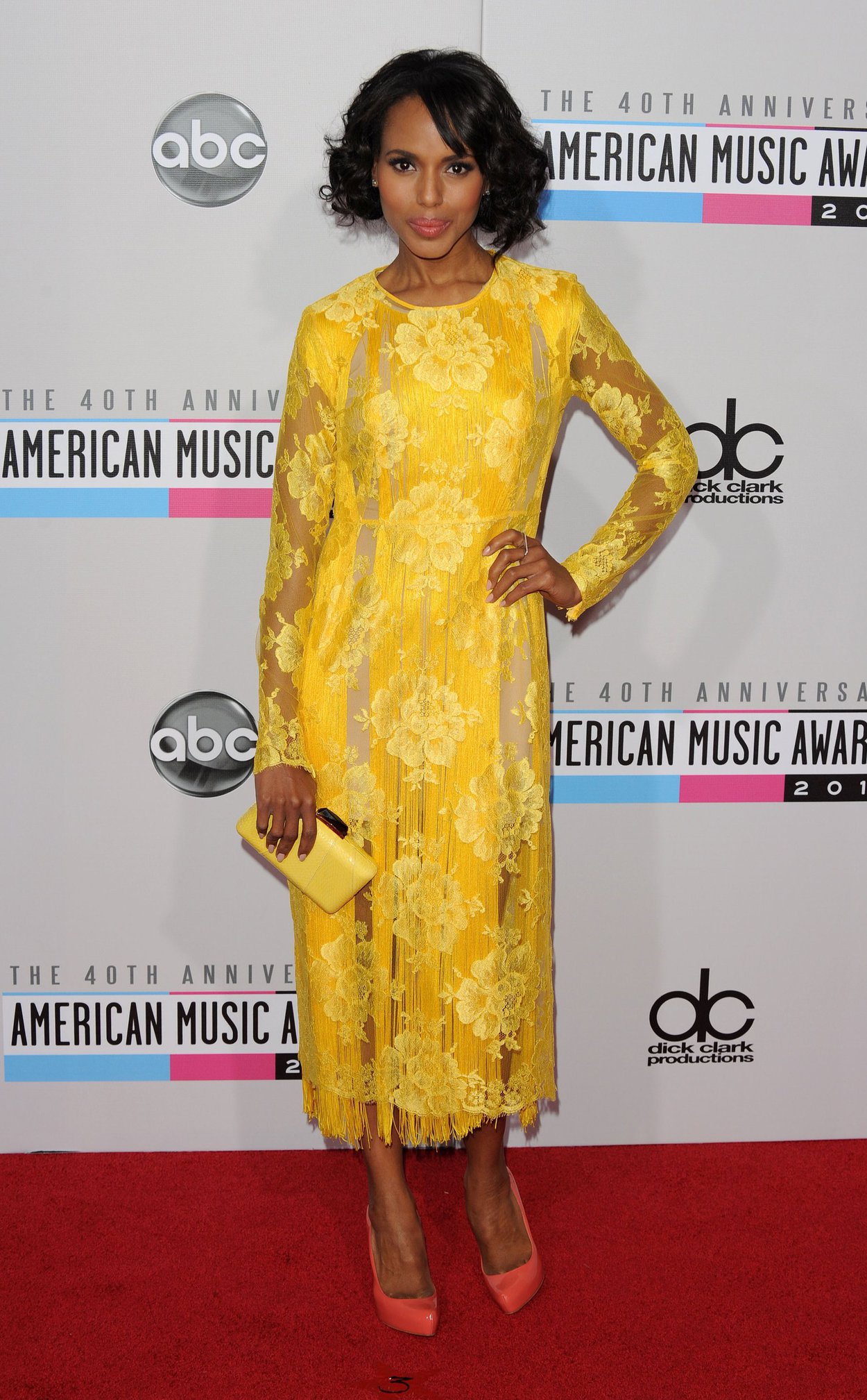 Kerry Washington American Music Awards (November 18, 2012) 