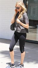 Kimberly Stewart spotted after workout in South Los Angeles on May 30, 2013
