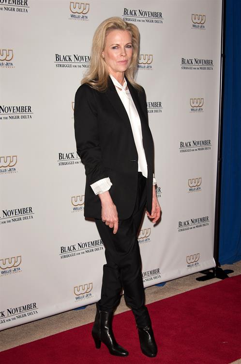 Kim Basinger  Black November  New York Premiere (Sep 26, 2012) 