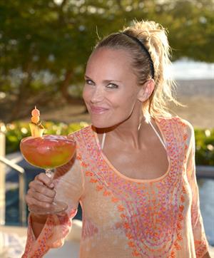 Kristin Chenoweth returns to her favorite vacation spot, The St. Regis Punta Mita Resort in Mexico April 13, 2013 
