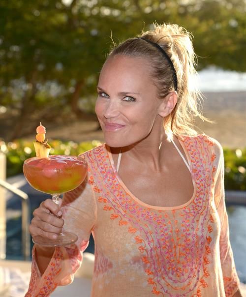 Kristin Chenoweth returns to her favorite vacation spot, The St. Regis Punta Mita Resort in Mexico April 13, 2013 