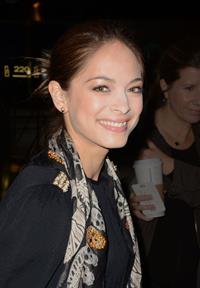 Kristin Kreuk Exits the Pix11 Morning News studios in New York City - October 10, 2012 
