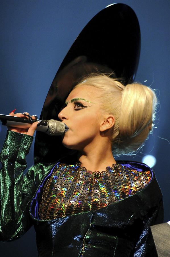 Lady Gaga - 2011 MTV European Music Awards 11/6/11  