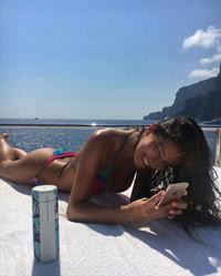 Carol Chafauzer in a bikini