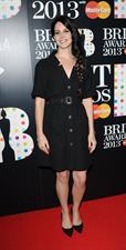 Lana Del Rey Attends the 2013 BRIT Awards at the O2 Arena in London on February 20, 2013