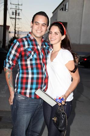 Lana Del Rey Ride music video premiere in Santa Monica 10/10/12 