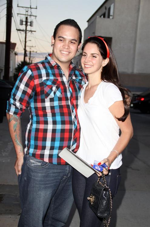 Lana Del Rey Ride music video premiere in Santa Monica 10/10/12 