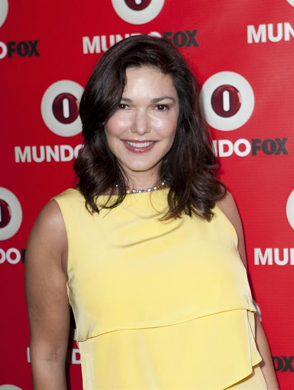 Laura Harring Mundo FOX Launch Party: Let's Make History Together! (Aug 9, 2012) 