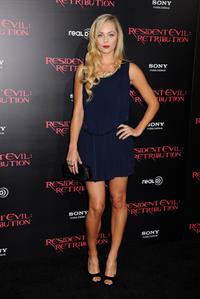 Laura Vandervoort - At Regal Cinemas L.A. Live September 12, 2012