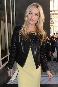 Laura Whitmore London Fashion Week, Feb 19, 2013 
