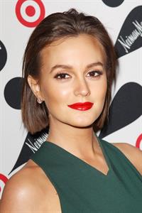 Leighton Meester Target Neiman Marcus Holiday Collection launch event in NYC 11/28/12 