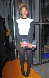 Leona Lewis Sushisamba 1st Anniversary party at the Heron Tower, London, November 12, 2013 