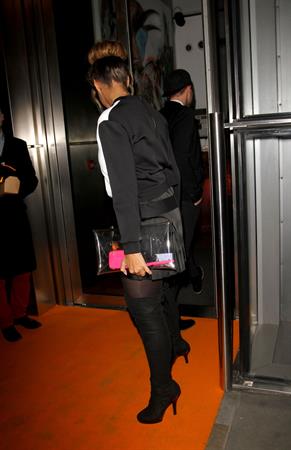 Leona Lewis Sushisamba 1st Anniversary party at the Heron Tower, London, November 12, 2013 