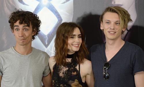 Lily Collins Pictures Lily Collins  The Mortal Instruments: City of Bones  Madrid Premiere 8/22/2013