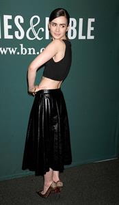 Lily Collins Seventeen Magazine September Cover Issue Celebration - New York, Aug. 6, 2013 