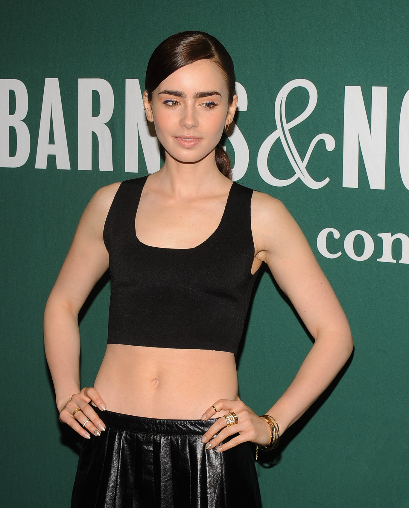 Lily Collins Seventeen Magazine September Cover Issue Celebration - New York, Aug. 6, 2013 