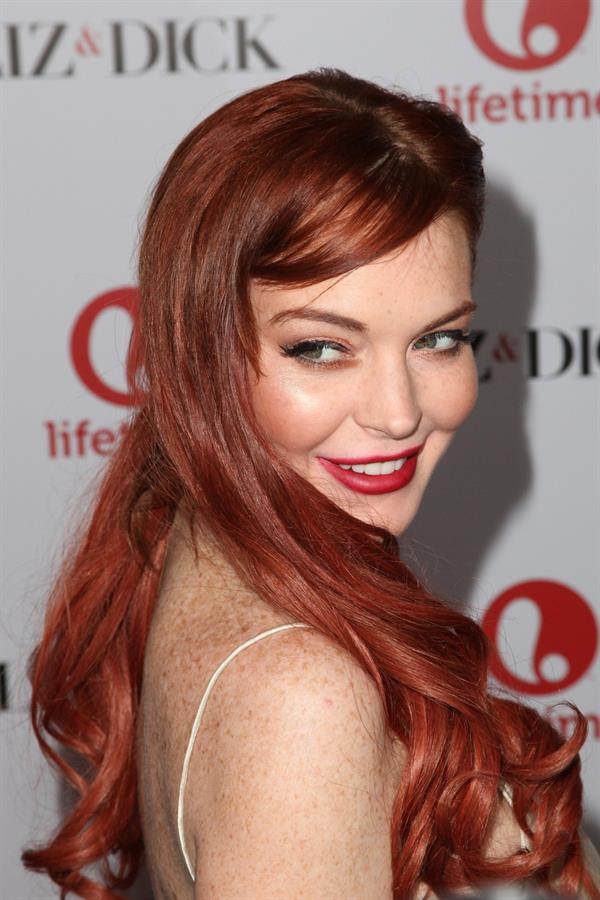 Lindsay Lohan  Liz & Dick  Los Angeles Premiere (November 20, 2012) 