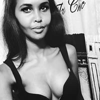 Ubah Hassan taking a selfie