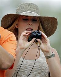 Lindsey Vonn First round of the 2013 Masters Tournament at Augusta National Golf Club 11.04.13 