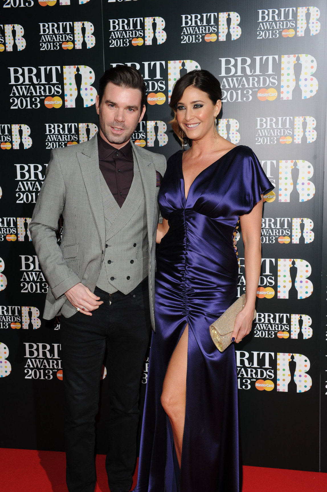 Lisa Snowdon BRIT Awards, Feb 20, 2013 