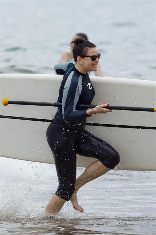 Liv Tyler - wetsuit candids in Hawaii 1/2/13  
