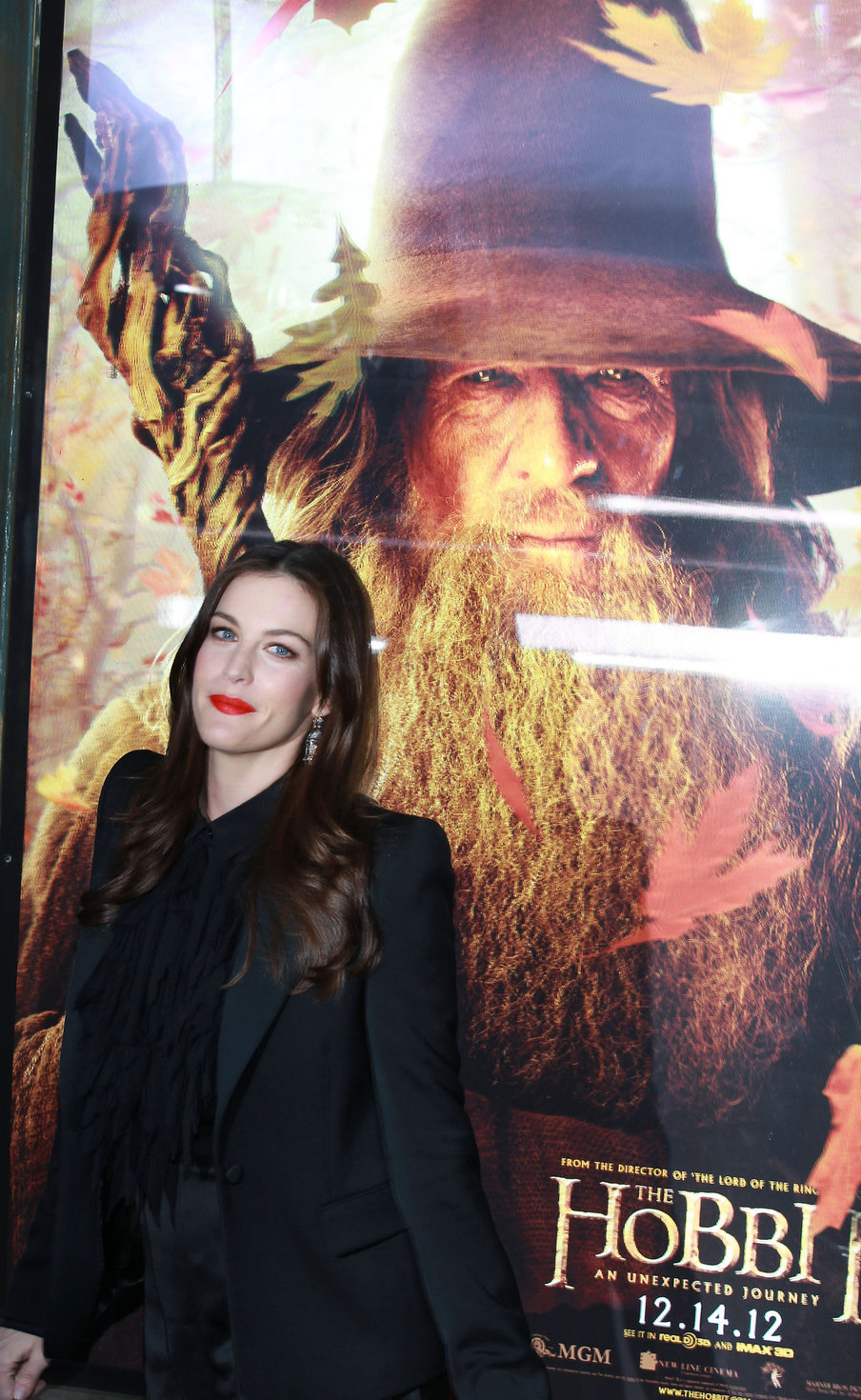 Liv Tyler  The Hobbit  Premiere at the Ziegfeld Theatre New York December 5, 2012 