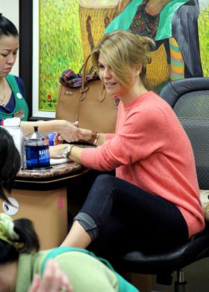 Lori Loughlin at a salon in Beverly Hills 1/28/13 