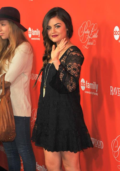 Lucy Hale “Pretty Little Liars” Halloween Episode screening in Hollywood, October 15, 2013 