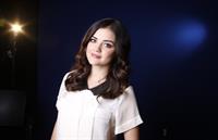 Lucy Hale posing for Carlo Allegri portraits in New York City - November 20, 2012 