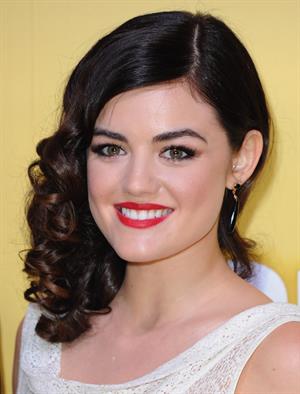 Lucy Hale 46th annual CMA awards in Nashville 11/1/12